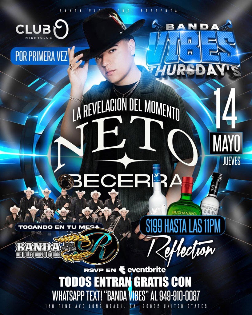 La REvelacion Dell Momento May 14th at club o
