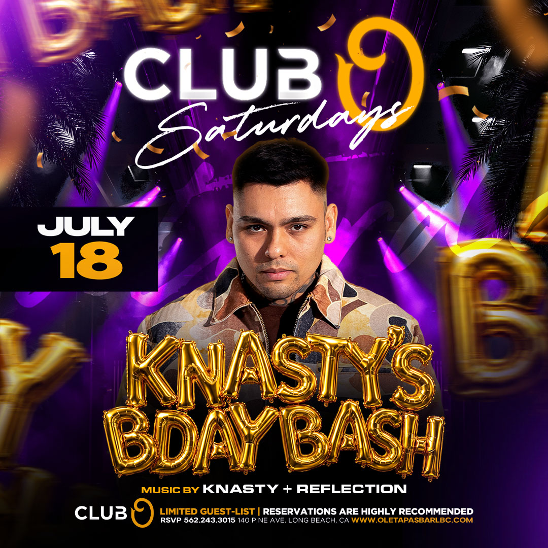 Saturday July 18th @ Club O