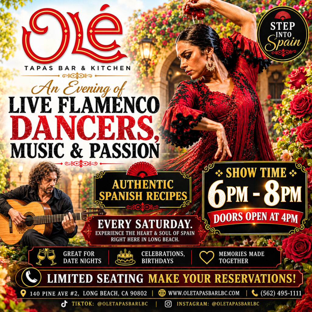 Live Flamenco Every Saturday at 6pm